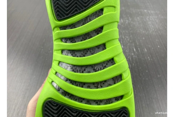 Jordan DOF 12 AJ12 GREEN BLACK FLIGHT 0802